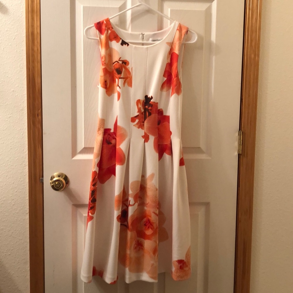Calvin Klein floral summer dress